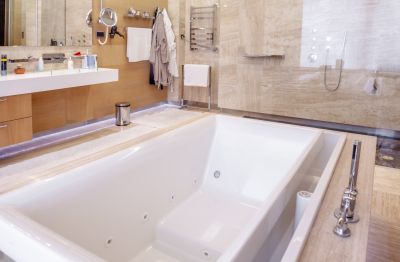 Completed Modern Bathtub